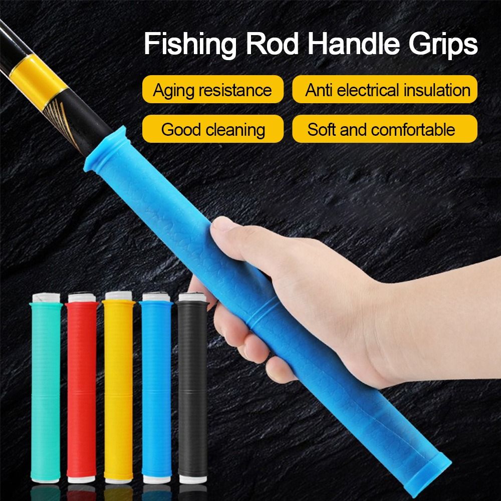 Fishing Rod Case - Silikon Olta Sapı Sargısı Kaymaz Evrensel