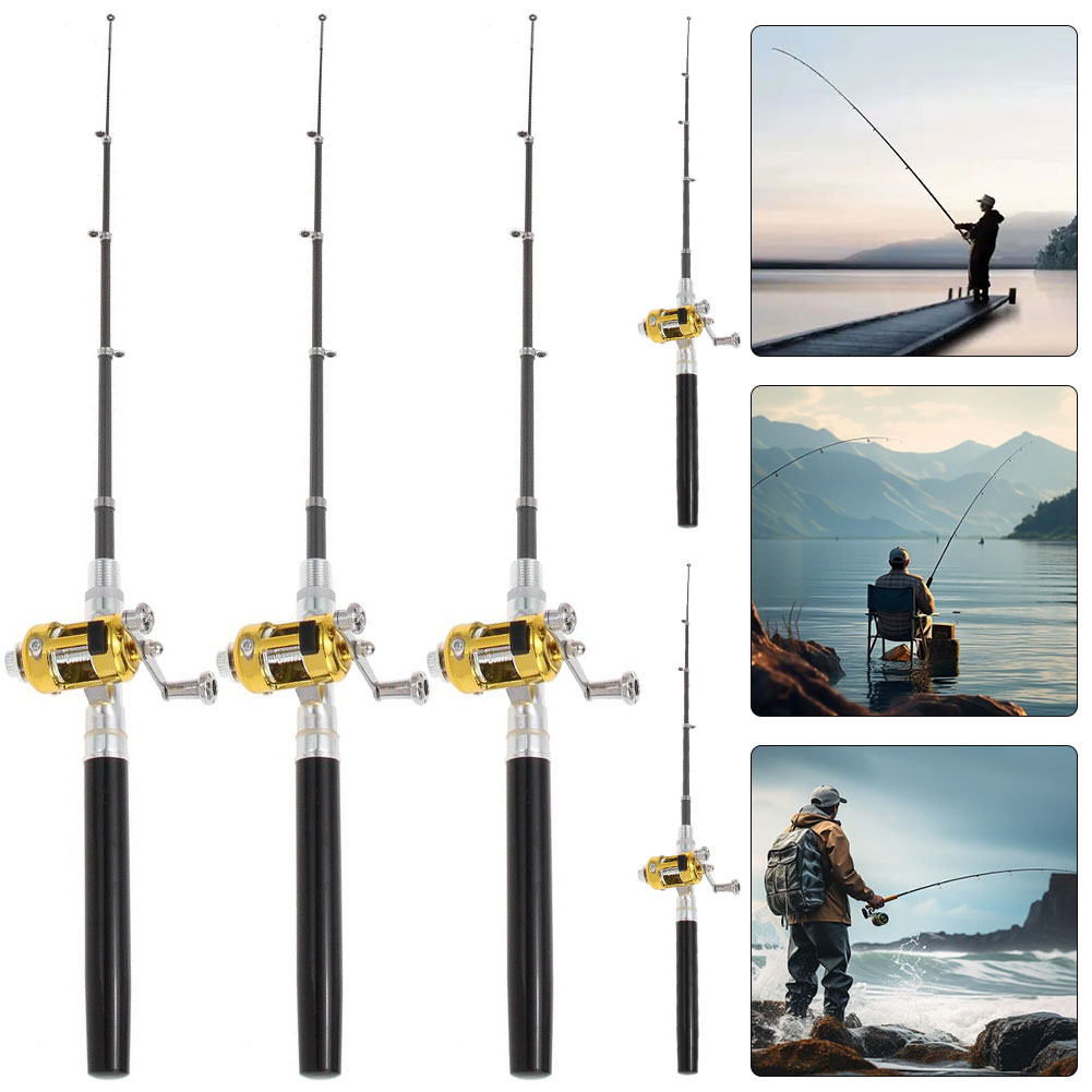 5 Adet 2Mini Taşınabilir Cep B - Fishing Rod Combo incelemesi ve fiyatı